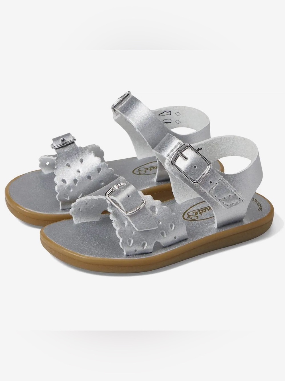 FootMates Eco-Ariel -ES011-041 Silver Sz 10 toddler